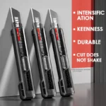 Express Knife Multi-Functional Hardware Tools Art Knife Ergonomic Paper Cutter For DIY Projects Crafting Home Improvement