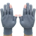 Sports Cycling Gloves Fingerless Anti slip Sun Open Finger Fishing Tea Picking Gloves Outdoor